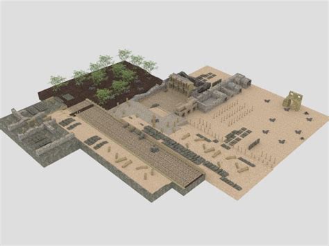 Ephesus Ancient City Celesus Library 3d Model By Elitemodelry