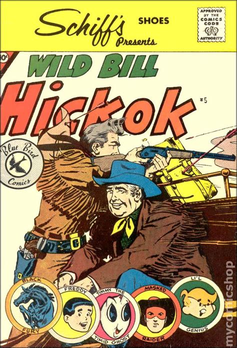 Wild Bill Hickok Blue Bird Comics 1959 1964 Charlton Comic Books