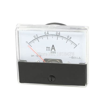 Dh Dc Ma Clear Analoge Panel Meter Reme Grandado