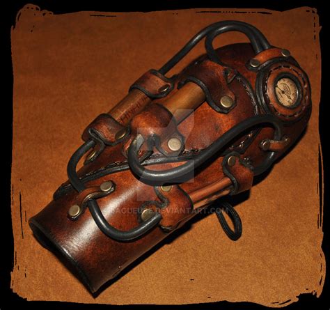 Steampunk Leather Bracer By Lagueuse On DeviantArt