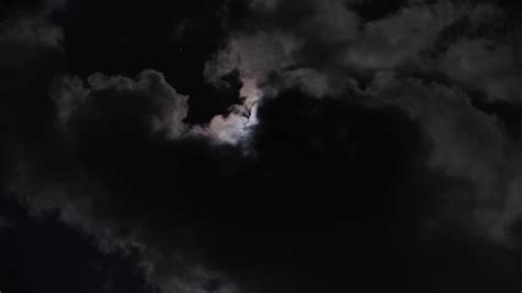 Full Moon Moving Between Clouds 4k Stock Footage SBV-347632328 - Storyblocks