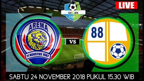 LINK LIVE STREAMING AREMA FC VS BARITO PUTERA YouTube