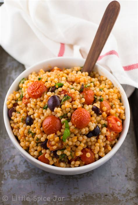 Mediterranean Pearl Couscous Salad Little Spice Jar