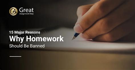 20 Main Reasons Why Homework Should Be Banned