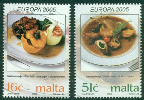 Verenigd Europa Uitgave 2005 Serie Malta Postzegelhandel Joke Van