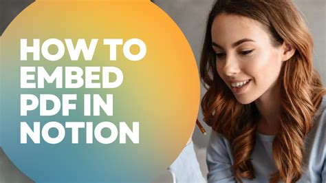 How To Embed Pdf In Notion Create With Notion