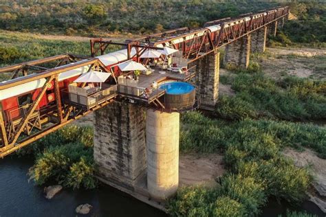 Kruger Shalati The Train On The Bridge Kr Ger Nationalpark Und