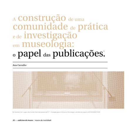 Ensaios E Pr Ticas Em Museologia No Mundo Dos Museus