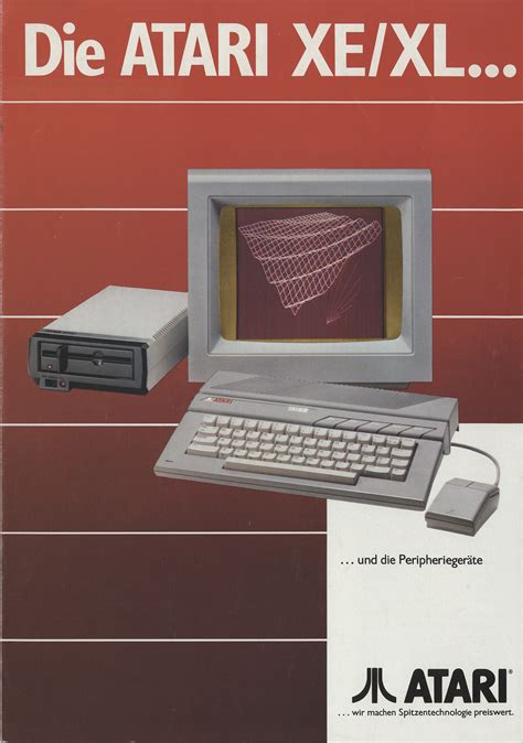 Atari 400 800 Xl Xe Catalog Atari Elektronik 1985 German