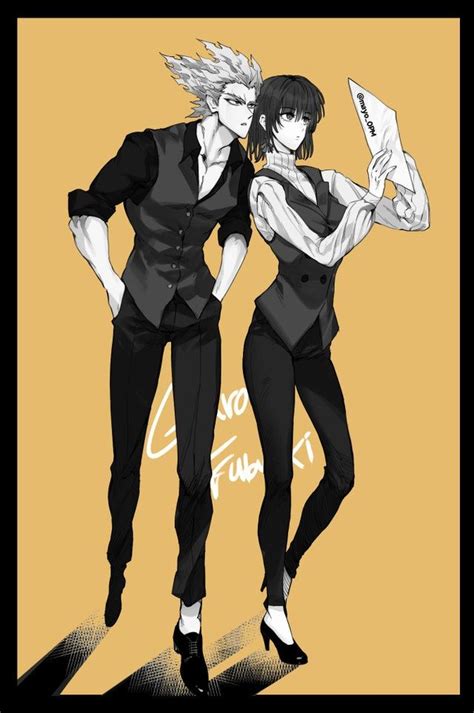 Garou And Fubuki By Mayo Mayoopm Onepunchman In 2021 One Punch Man