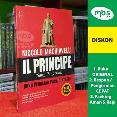 Jual Buku Il Principe Sang Pangeran Buku Pedoman Para Diktator