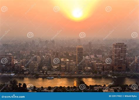 The Cairo Skyline Stock Photography - Image: 23917902