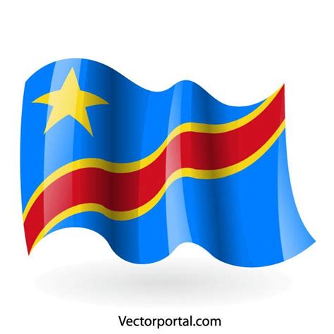 Congo Flag Image Royalty Free Stock Svg Vector