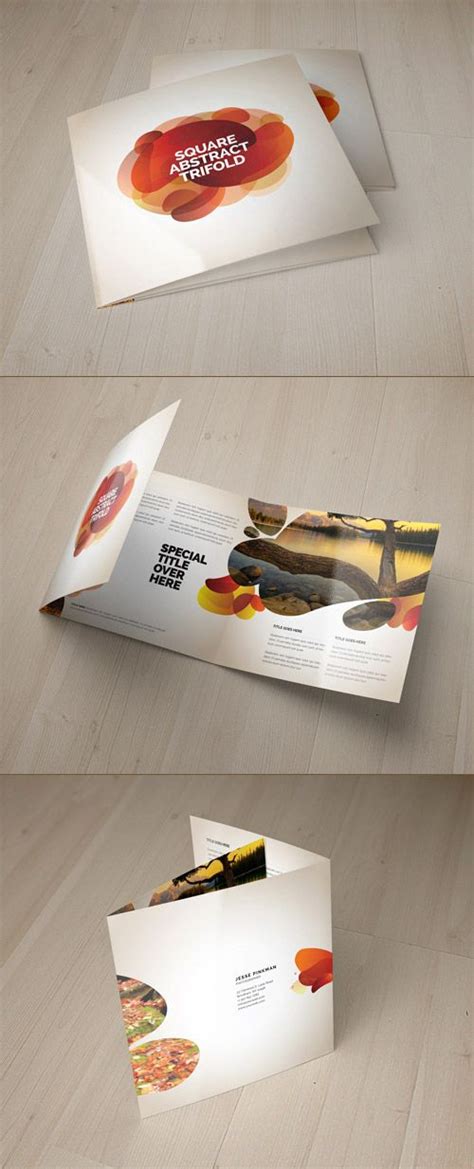 Imaginative Examples Of Square Brochure Designs Naldz Graphics