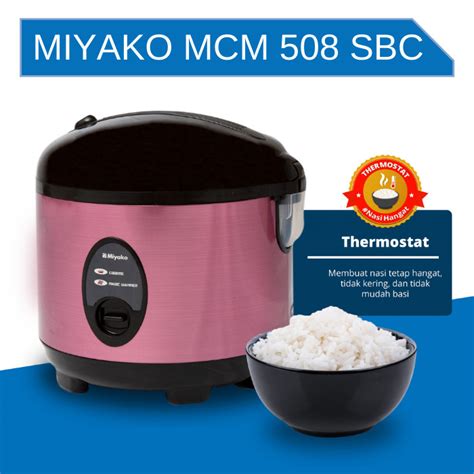 Jual MIYAKO Magic Warmer Plus MCM 508 SBC Shopee Indonesia