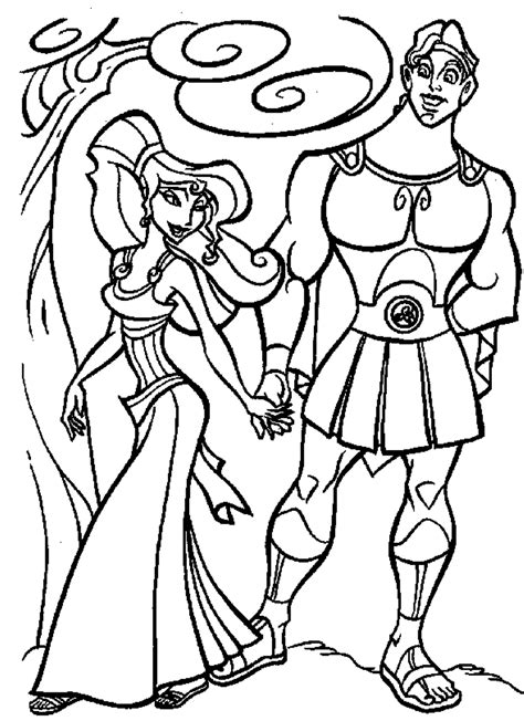 Hercules Coloring Pages Disney Coloring Home