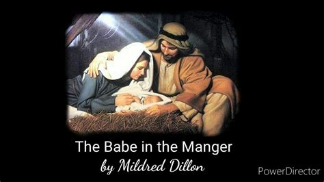 The Babe In The Manger Youtube