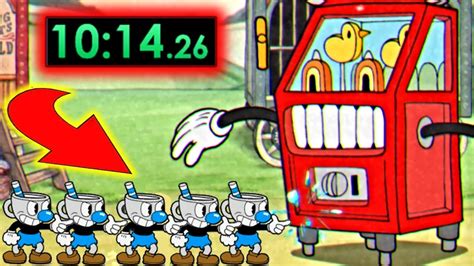 Speedrunning Cuphead Run N Gun Levels With Mugman Army YouTube