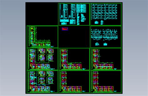 某住宅楼电气施工图4autocad 2007模型图纸下载 懒石网