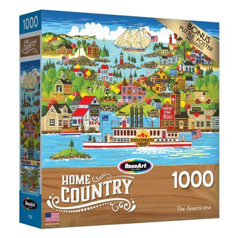 RoseArt - Home Country - The Americana - 1000 Piece Jigsaw