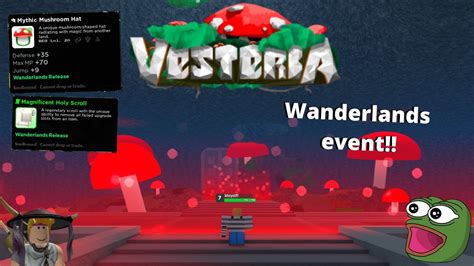 Vesteria Obten Un Mythic Mushroom Hat Jugando Este Juego Youtube