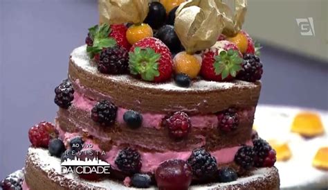 Naked cake festivo TV Gazeta Você por perto Tudo certo