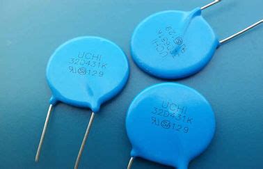 Blue AC 275V 430J MOV Metal Oxide 32D431K Varistor For Street Light