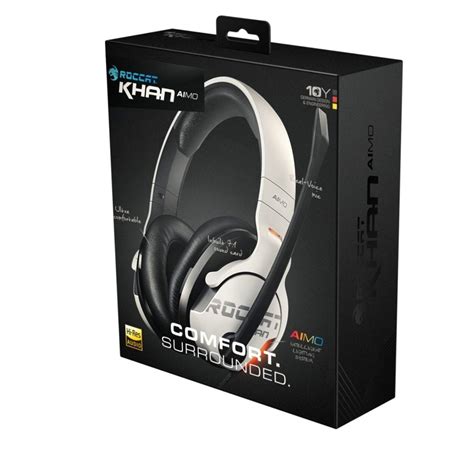 Roccat Khan Aimo Rgb Wired Hi Res Surround Sound Gaming Headset