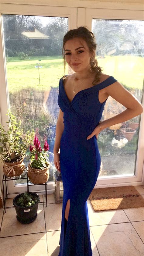 Royal Blue Debs Dress