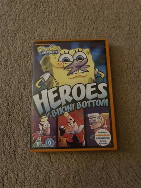 Spongebob Squarepants Heroes Of Bikini Bottom Dvd