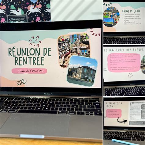 Réunion de rentrée avec les familles – La classe de Mallory