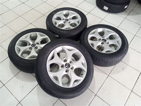 Jual Velg Bekas Oem Mazda Biante Ring 16 Pcd 5x114 3 Plus Ban