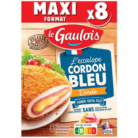 Le Gaulois Escalopes Cordon Bleu Format Familial Pi Ces G Pas