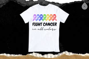 Fight Cancer In All Colors Graphic By SVG HolywaterSHOP Creative Fabrica