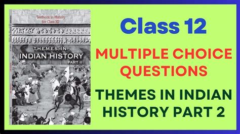 Class 12 Themes In Indian History Part 2 MCQs Multiple Choice Questions