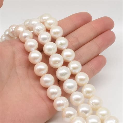 Large White Freshwater Pearl Beads Etsy