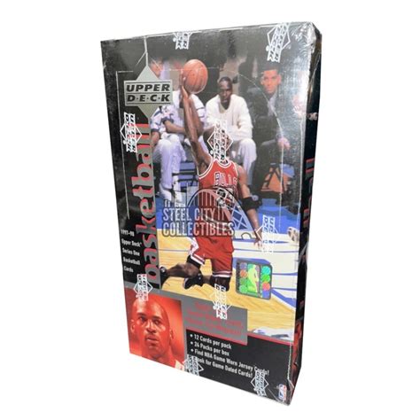 1997 98 Upper Deck Series 1 Basketball Hobby Box Steel City Collectibles