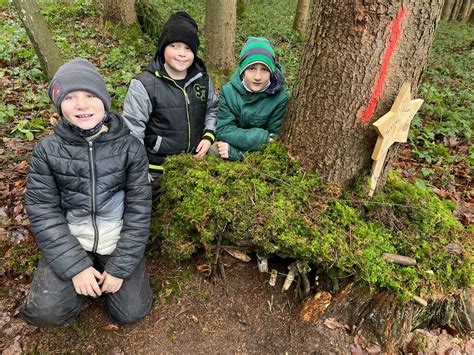 Volksschule Sankt Georgen Bei Salzburg A Krippen Bauen Im Wald