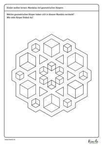 Geometrische K Rper Im Mandala Kiwole