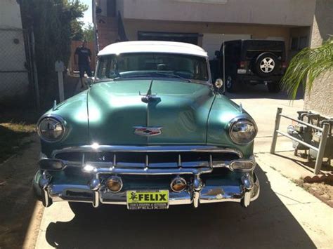 Purchase New 1954 Chevrolet Bel Air Base Sedan 2 Door 3 8L In