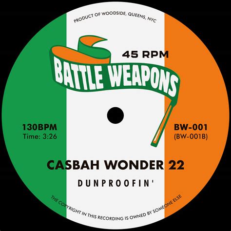 Dunproofin Casbah Wonder On Vinyl From Radio Clash Podcast London