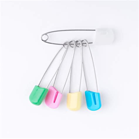 House Day 144pcs Cloth Diaper Pins Stainless Steel