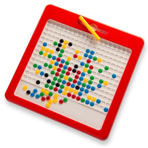 Tablica Magnetyczna Magpad Dots Czerwona Klocki Edu Pl