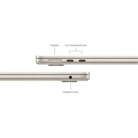 Ноутбук Apple MacBook Air 15 с чипом M3 8 ядерным ЦП 10 ядерным ГП