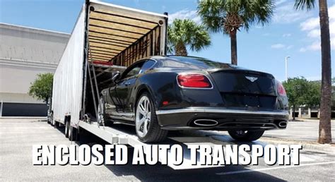 What Is Enclosed Auto Transport