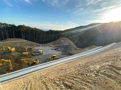 すさみ串本道路有田高富地区改良 有限会社久保田建材