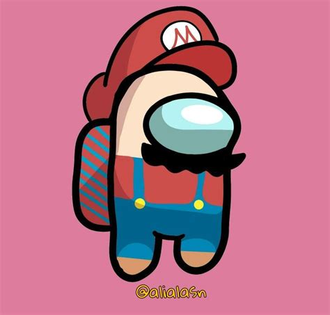 Super mario in among us style – Artofit