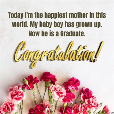 Graduation Wishes For Son Best Congratulations Messages