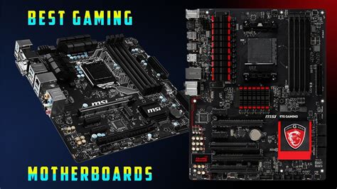 6 Best Gaming Motherboards 2022 How To Choose A Gaming Motherboard Youtube