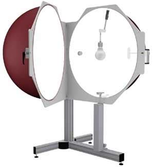 LED Integrating Spheres Standardized Calibrated For BTS256 LED Tester